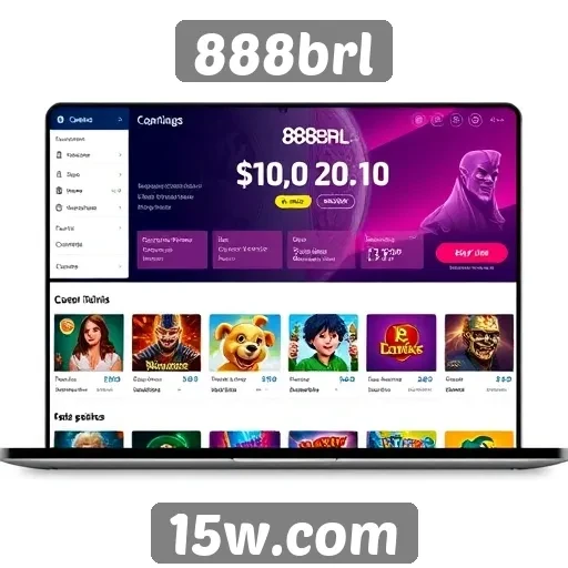 Interface do usuário do 888brl e sua usabilidade